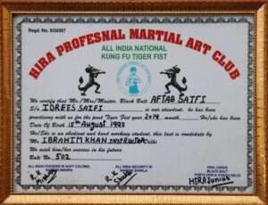 aftab saifi certificates